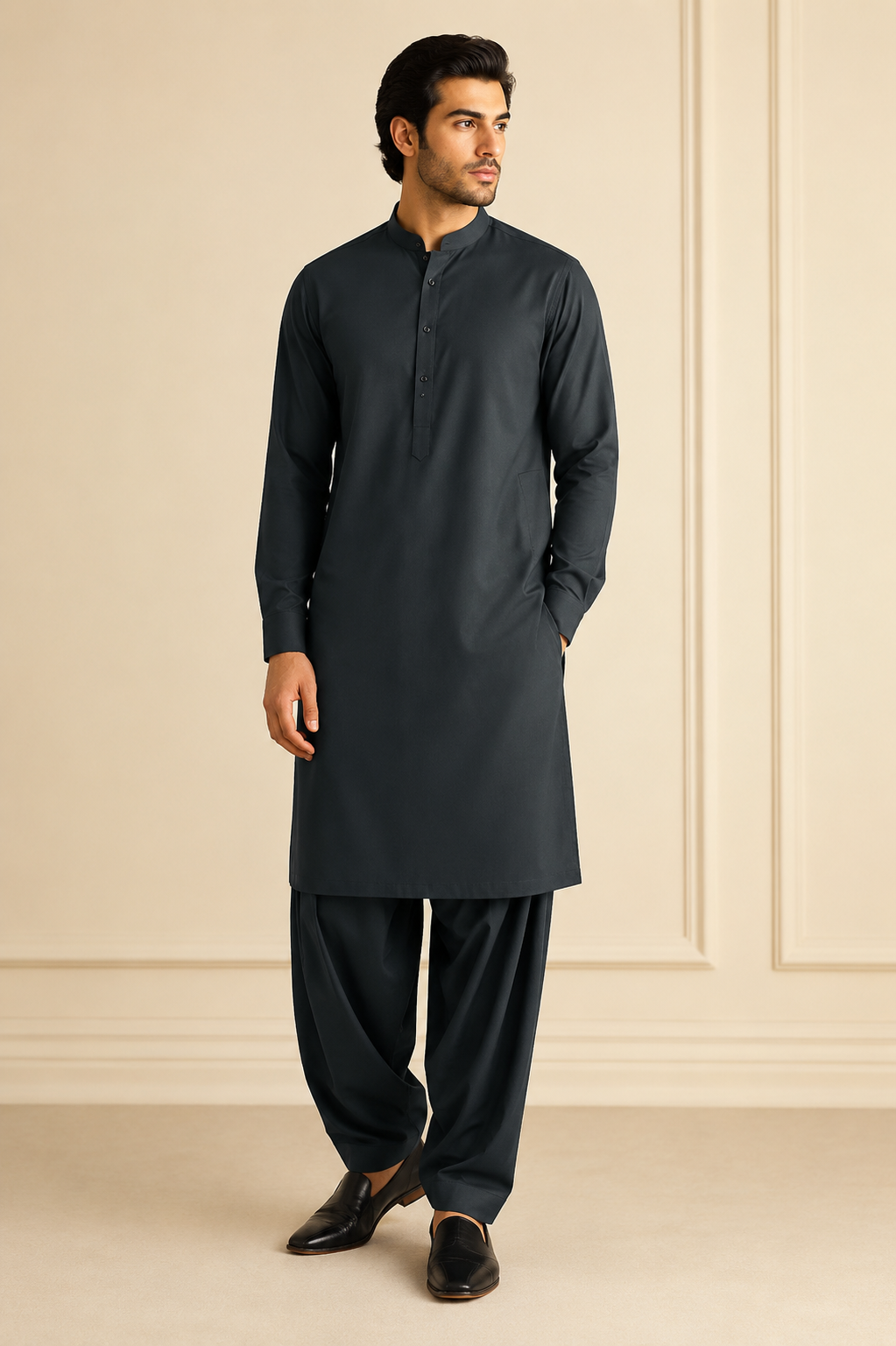 LA | Zinc Cotton Unstitched Shalwar Kameez