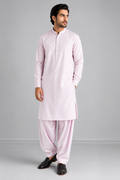 LA | Baby Pink Cotton Shalwar Kameez - Unstitched