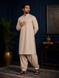 LA | Sand Cotton Shalwar Kameez - Unstitched