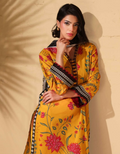 Heritage | Saffron Garden — Premium Embroidered Lawn 3-Piece Unstitched Suit