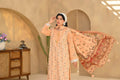 Poshak | Peach Blossom-Premium Embroidered Lawn 3-Piece Unstitched Suit